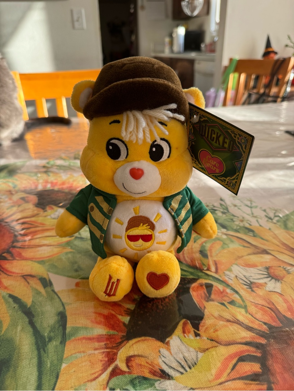 Care Bears wicked Funshine bear collab of the scarecrow